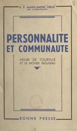 Personnalité et communauté