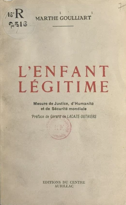 L'enfant légitime