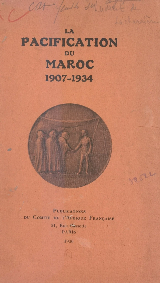 La pacification du Maroc - Maurice Bernard, Jacques Ladreit de Lacharrière, Henri Simon - FeniXX réédition numérique