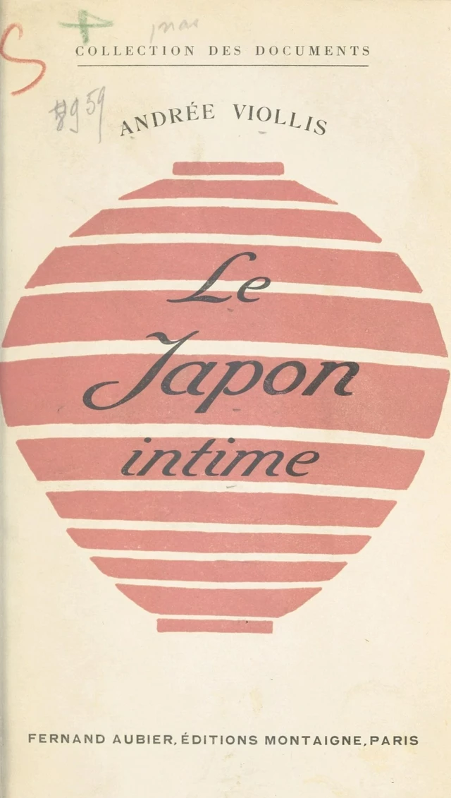 Le Japon intime - Andrée Viollis - FeniXX réédition numérique