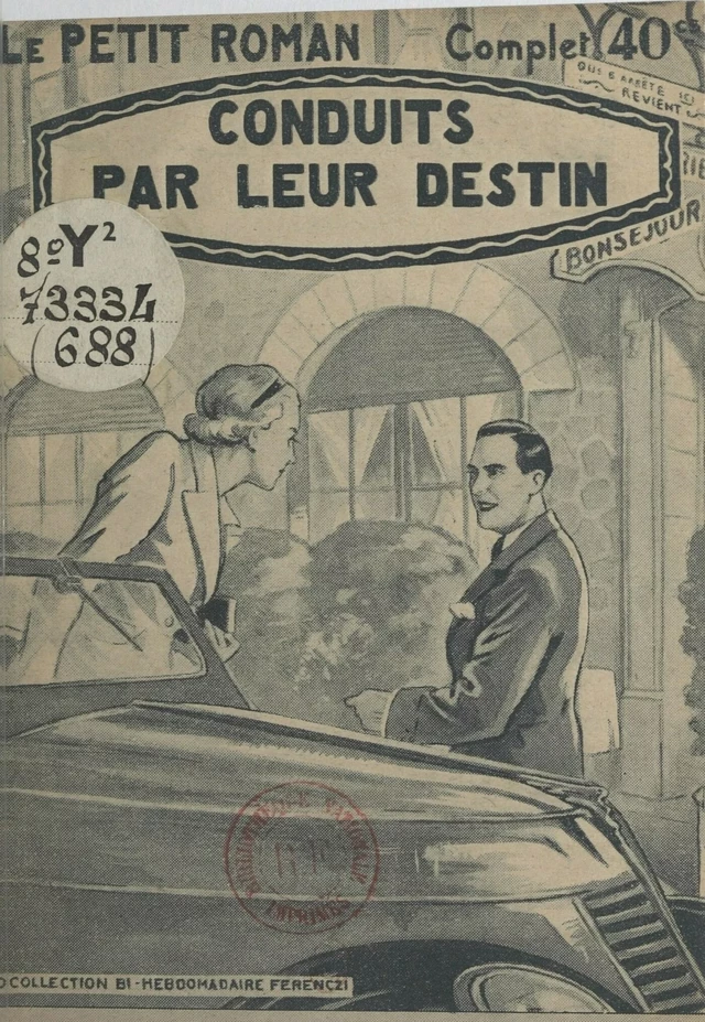 Conduits par leur destin - Louis Bonzom - FeniXX réédition numérique