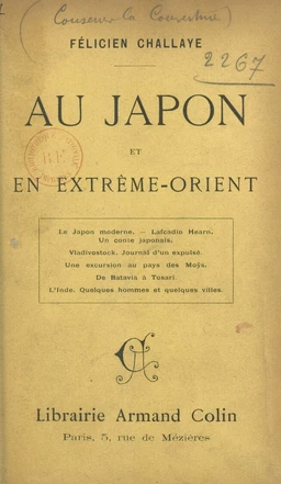 Au Japon et en Extrême-Orient