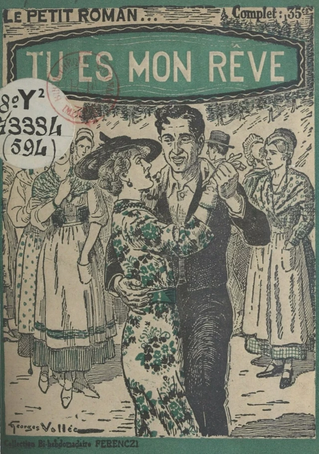 Tu es mon rêve - Max Dervioux - FeniXX réédition numérique