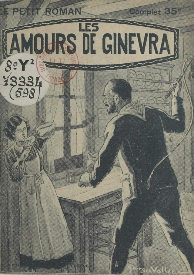 Les amours de Ginevra - Albert Dubeux - FeniXX réédition numérique