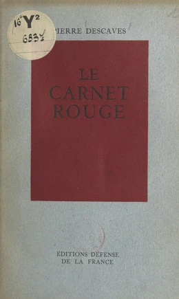 Le carnet rouge