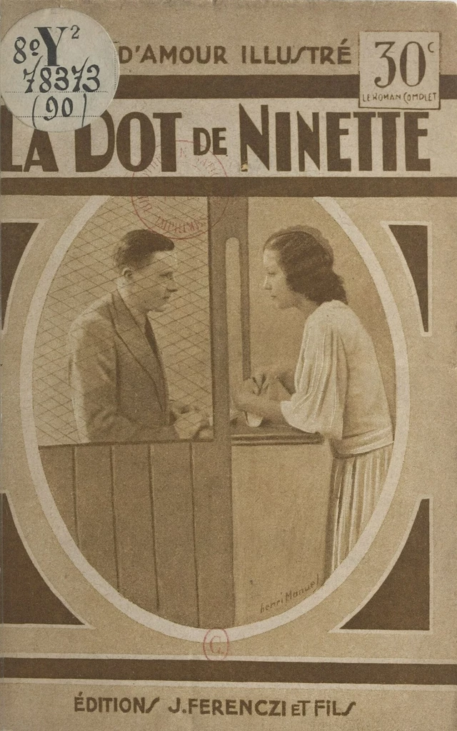 La dot de Ninette - Max-André Dazergues - FeniXX réédition numérique