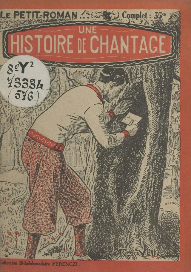 Une histoire de chantage - Willie Cobb - FeniXX réédition numérique