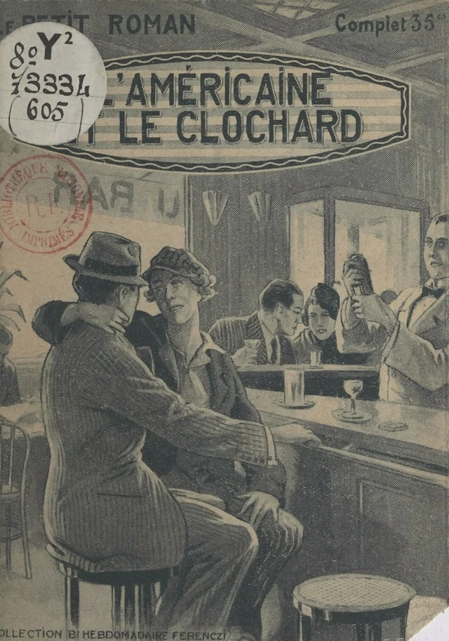 L'américaine et le clochard -  Saint-Yves - FeniXX réédition numérique