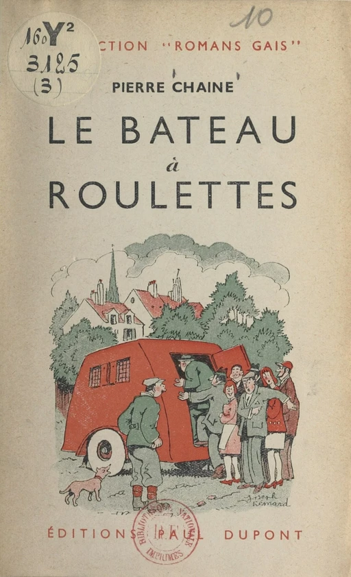 Le bateau à roulettes - Pierre Chaine - FeniXX réédition numérique