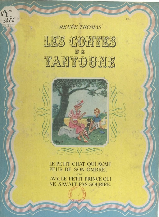 Les contes de Tantoune - Renée Thomas - FeniXX réédition numérique