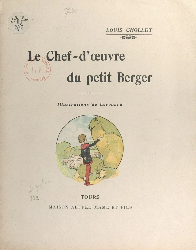 Le chef-d'œuvre du petit Berger - Louis Chollet - FeniXX réédition numérique