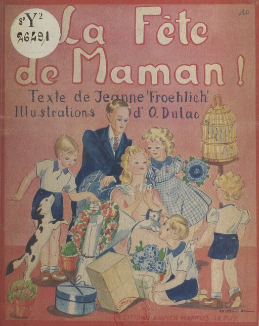 La fête de maman ! - Jeanne Froehlich - FeniXX réédition numérique