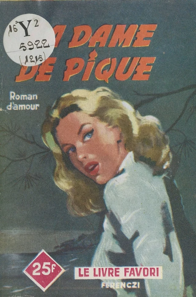 La dame de pique - Rebecca Vence - FeniXX réédition numérique