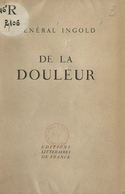 De la douleur