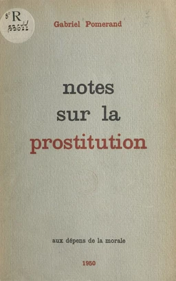 Notes sur la prostitution