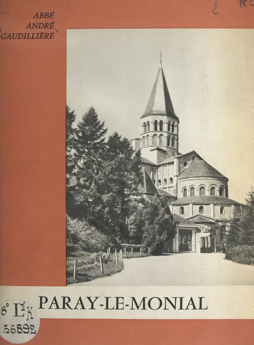 La basilique de Paray-le-Monial - André Gaudillière - FeniXX réédition numérique