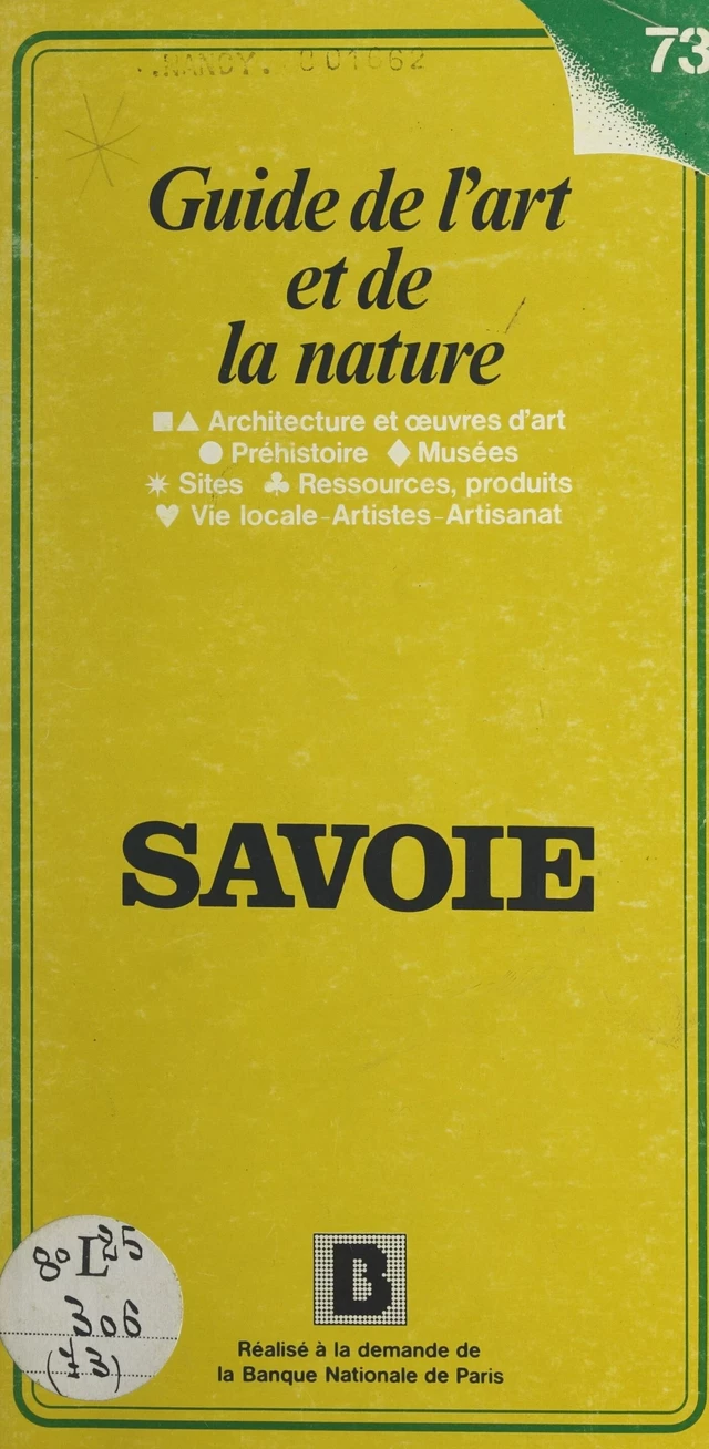 Savoie - Michel de La Torre - FeniXX réédition numérique