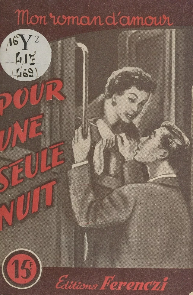 Pour une seule nuit - A. Prele - FeniXX réédition numérique