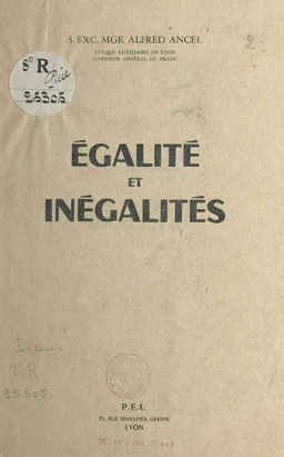 Égalité et inégalités