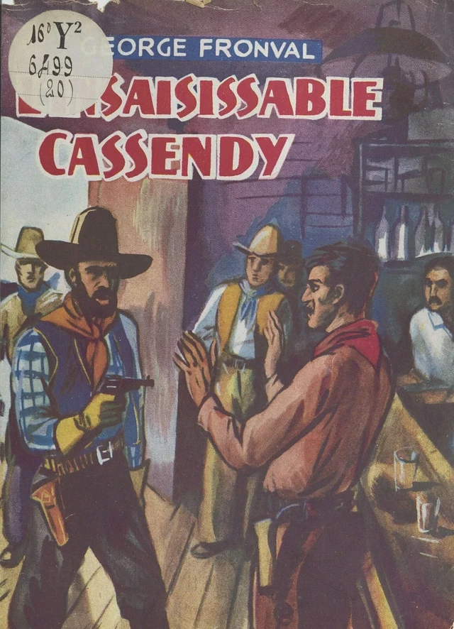 L'insaisissable Cassendy - George Fronval - FeniXX réédition numérique