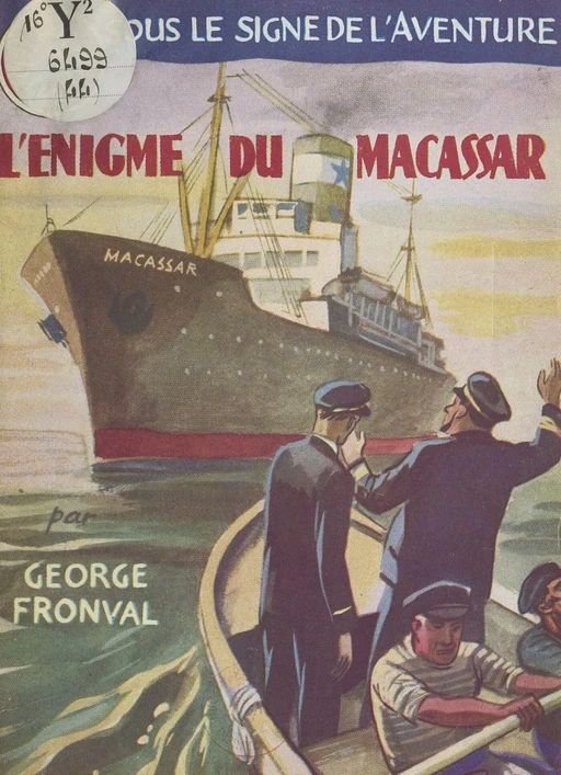 L'énigme du macassar - George Fronval - FeniXX réédition numérique