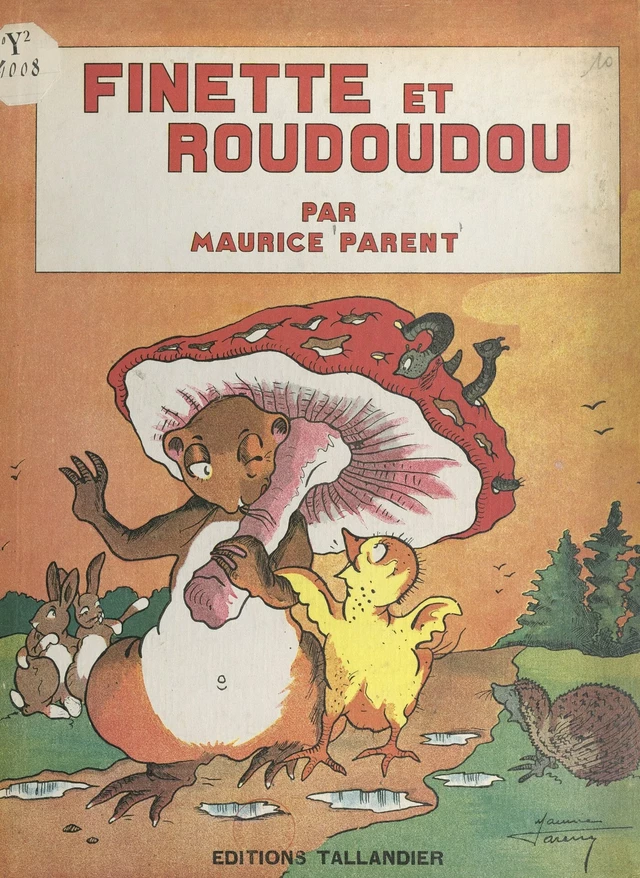 Finette et Roudoudou - Maurice Parent - FeniXX réédition numérique