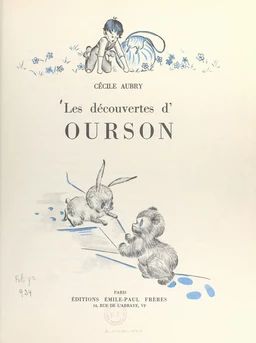 Les découvertes d'Ourson