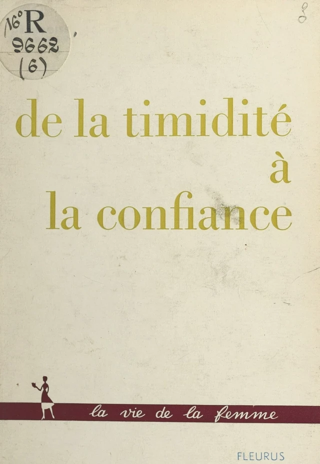 De la timidité à la confiance - Françoise Perret - FeniXX réédition numérique