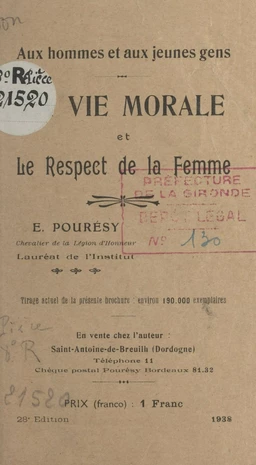 La vie morale et le respect de la femme