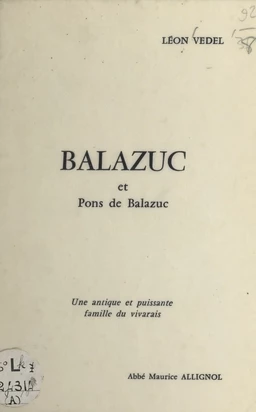 Balazuc et Pons de Balazuc