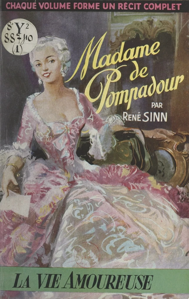 Madame de Pompadour - René Sinn - FeniXX réédition numérique