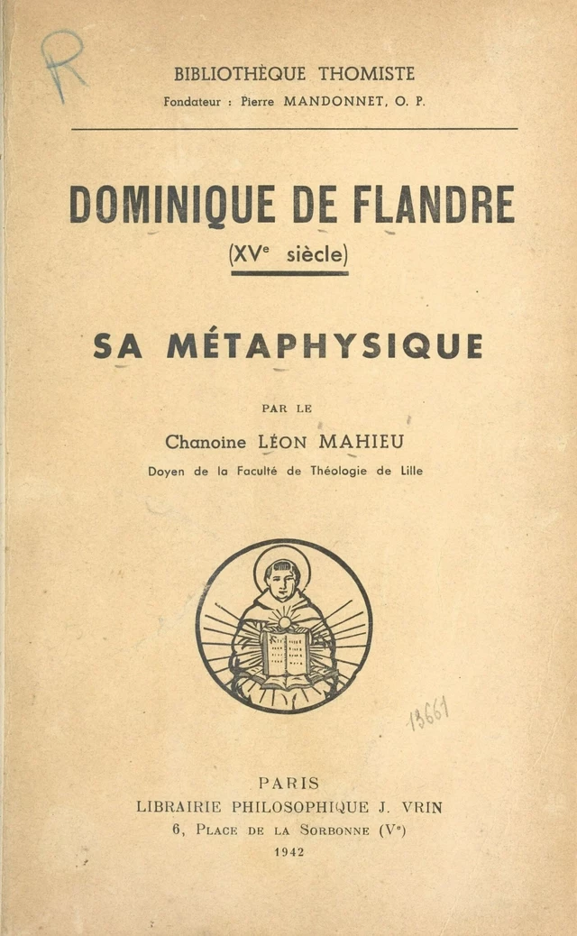 Dominique de Flandre - Léon Mahieu - FeniXX réédition numérique