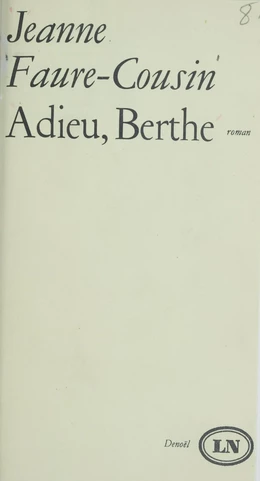 Adieu, Berthe