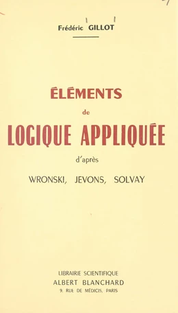 Éléments de logique appliquée