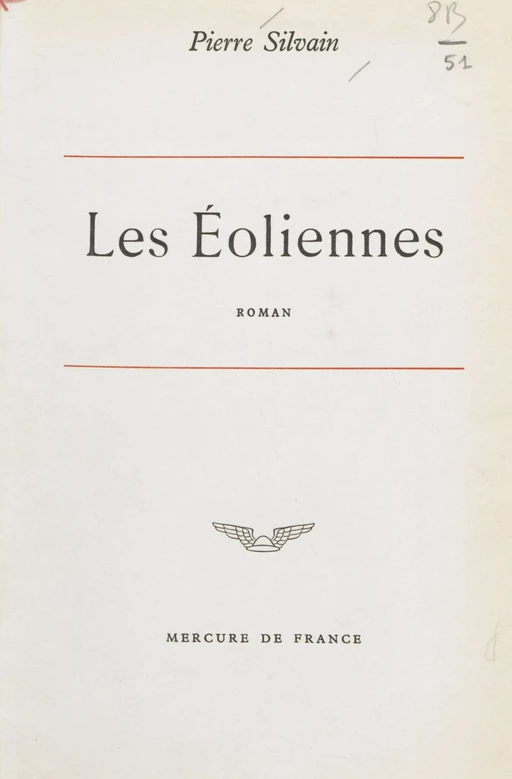 Les Éoliennes - Pierre Silvain - FeniXX réédition numérique