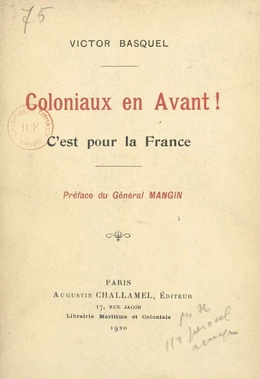 Coloniaux en avant !