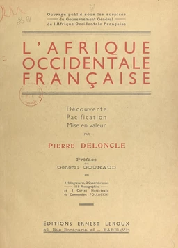 L'Afrique occidentale française