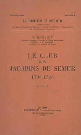 Le club des jacobins de Semur