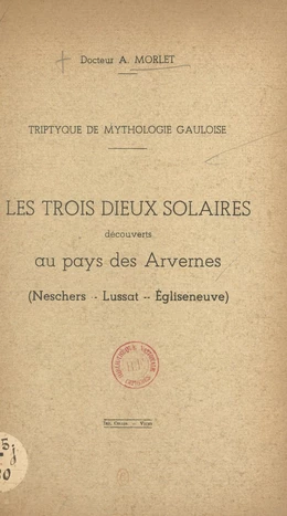 Triptyque de mythologie gauloise