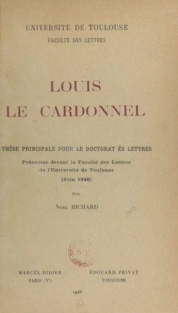 Louis Le Cardonnel