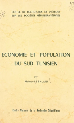 Économie et population du Sud tunisien