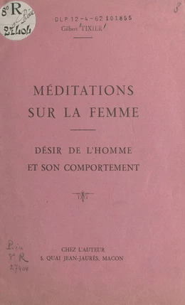 Méditations sur la femme