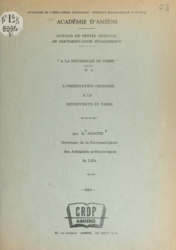 L'observation aérienne à la découverte du passé