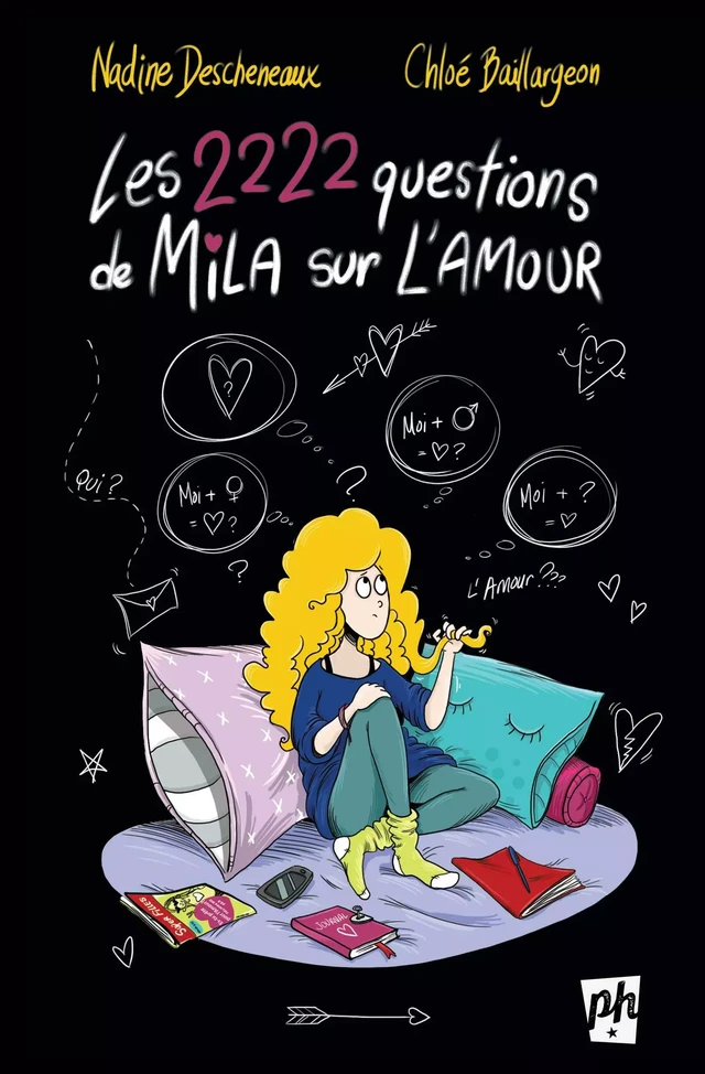 Les 2222 questions sur l'amour de Mila - Nadine Descheneaux, Chloé Baillargeon - Petit homme