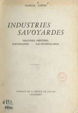 Industries savoyardes