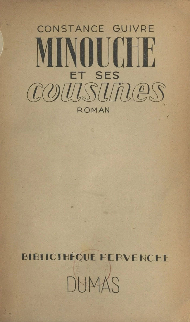 Minouche et ses cousines - Constance Guivre - FeniXX réédition numérique