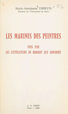 Les Marines des peintres