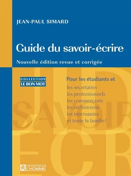 Guide du savoir - écrire