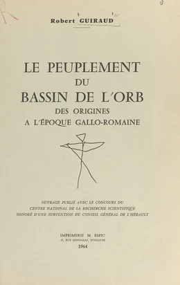 Le peuplement du bassin de l'Orb