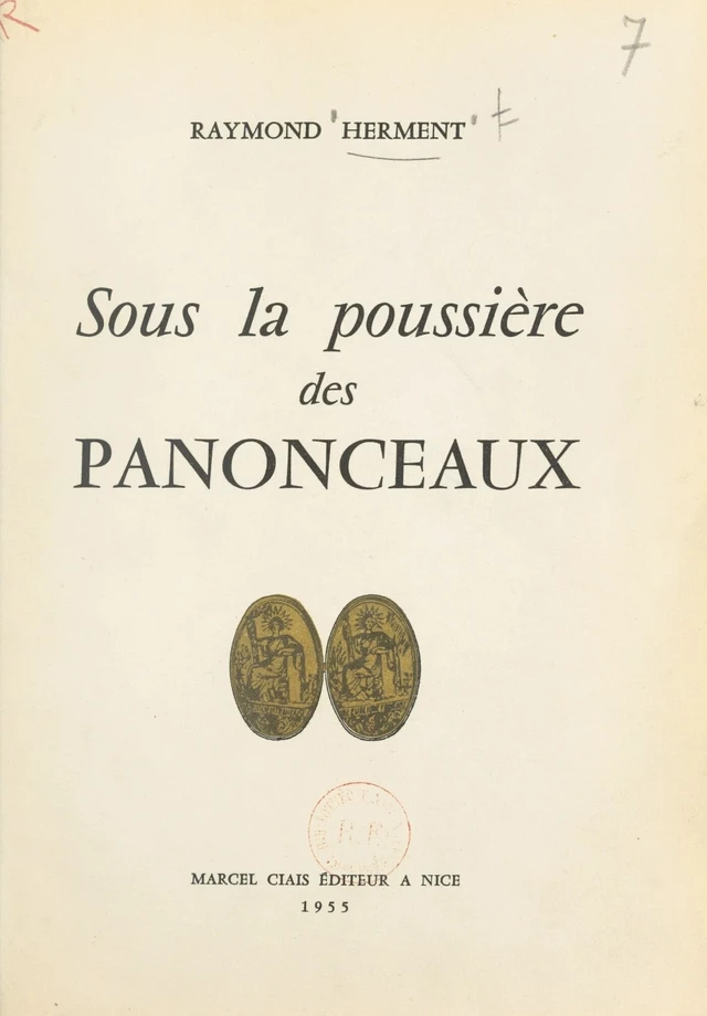 Sous la poussière des panonceaux - Raymond Herment - FeniXX réédition numérique